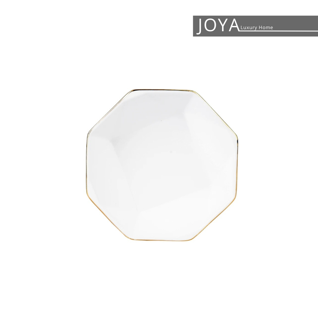 Quartz Gold Porcelaine Perle Extra Fine Service de table 62 pièces pour 12 personnes.153.03.08.0188