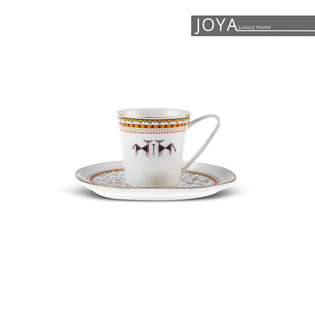 Arslantep Porcelaine Fine service petit déjeuner 32 pièces pour 6 personnes.153.03.08.5004