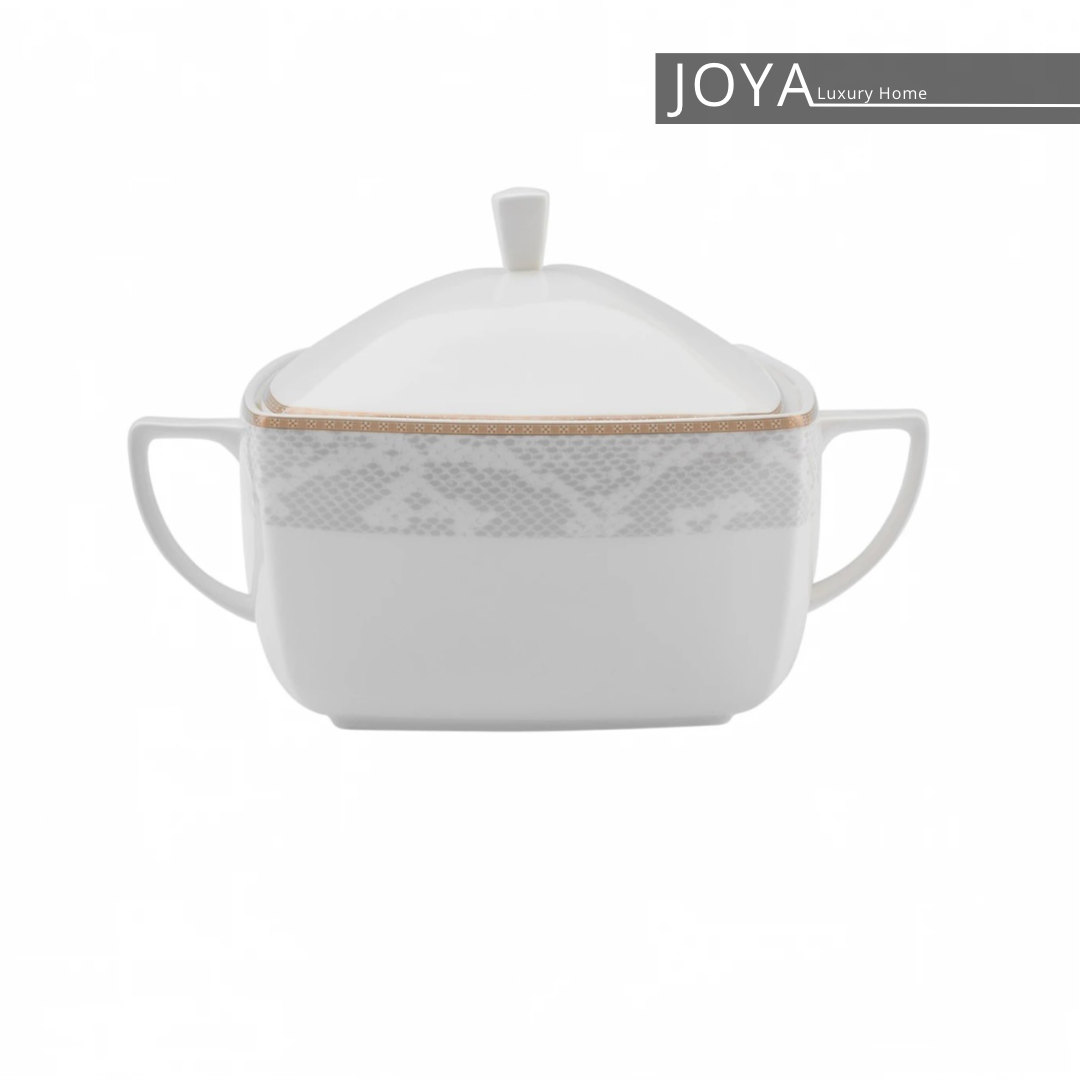 Şahmeran Porcelaine Perle Fine Service de table en perles 62 pièces pour 12 personnes. 153.03.08.2623