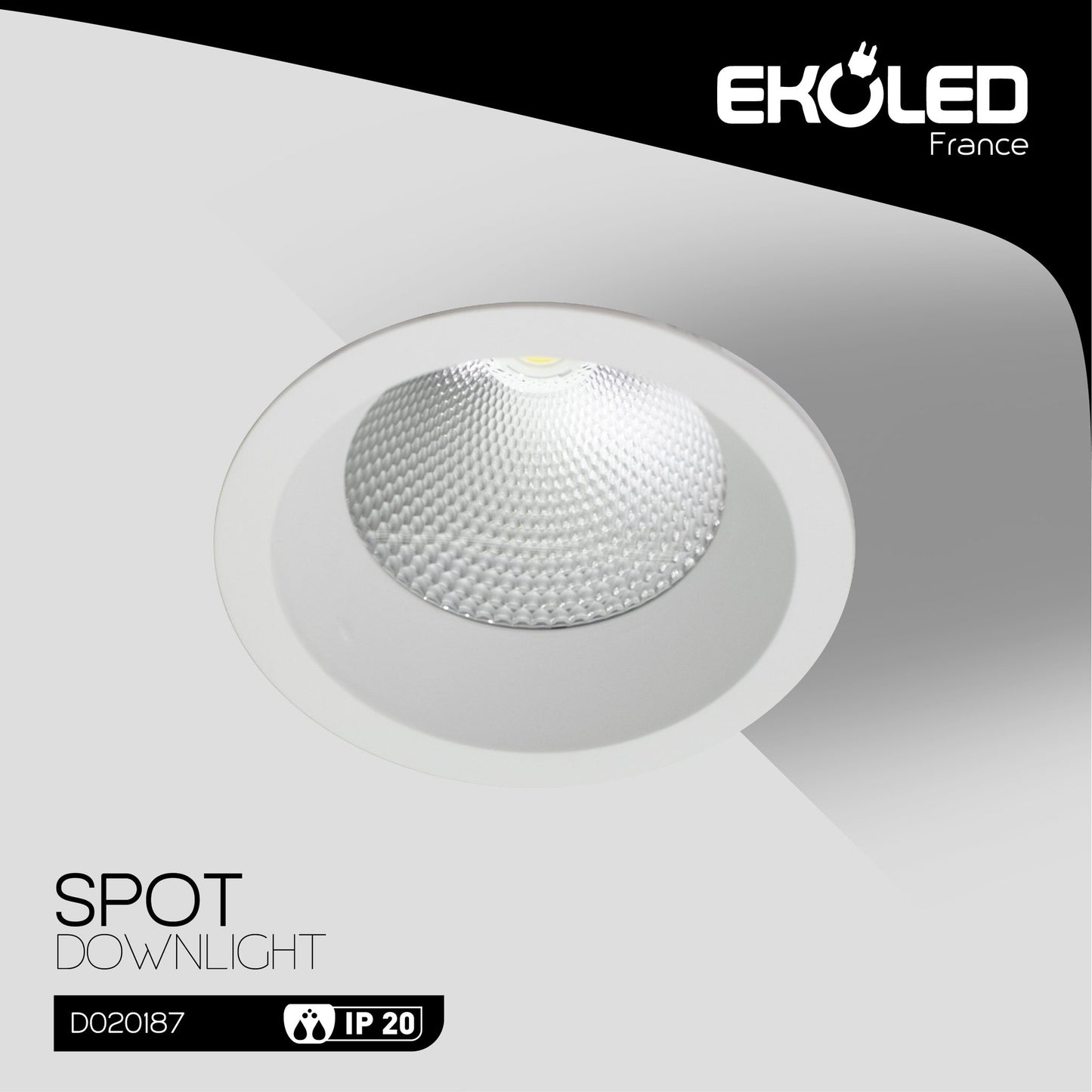 SPOT ROND LED 40W D020187