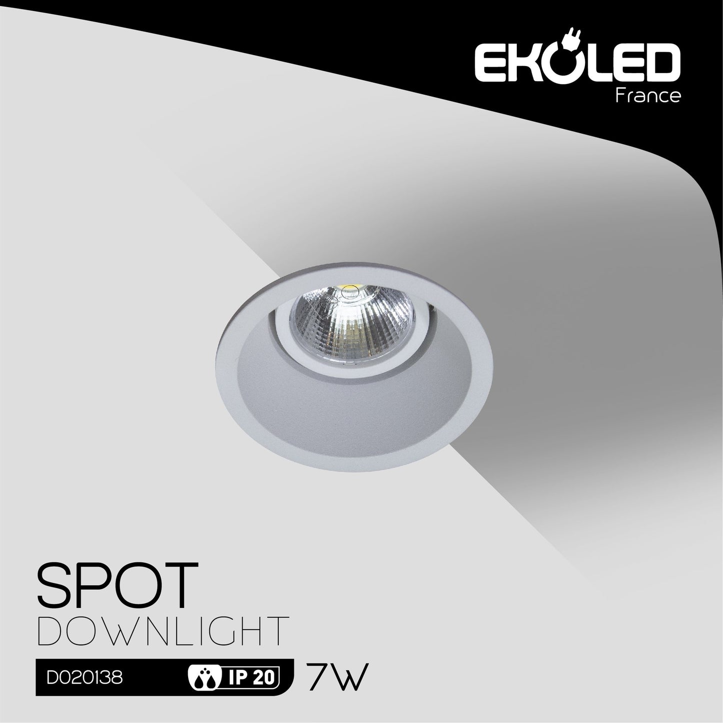 SPOT LED D020138-7W-4000K