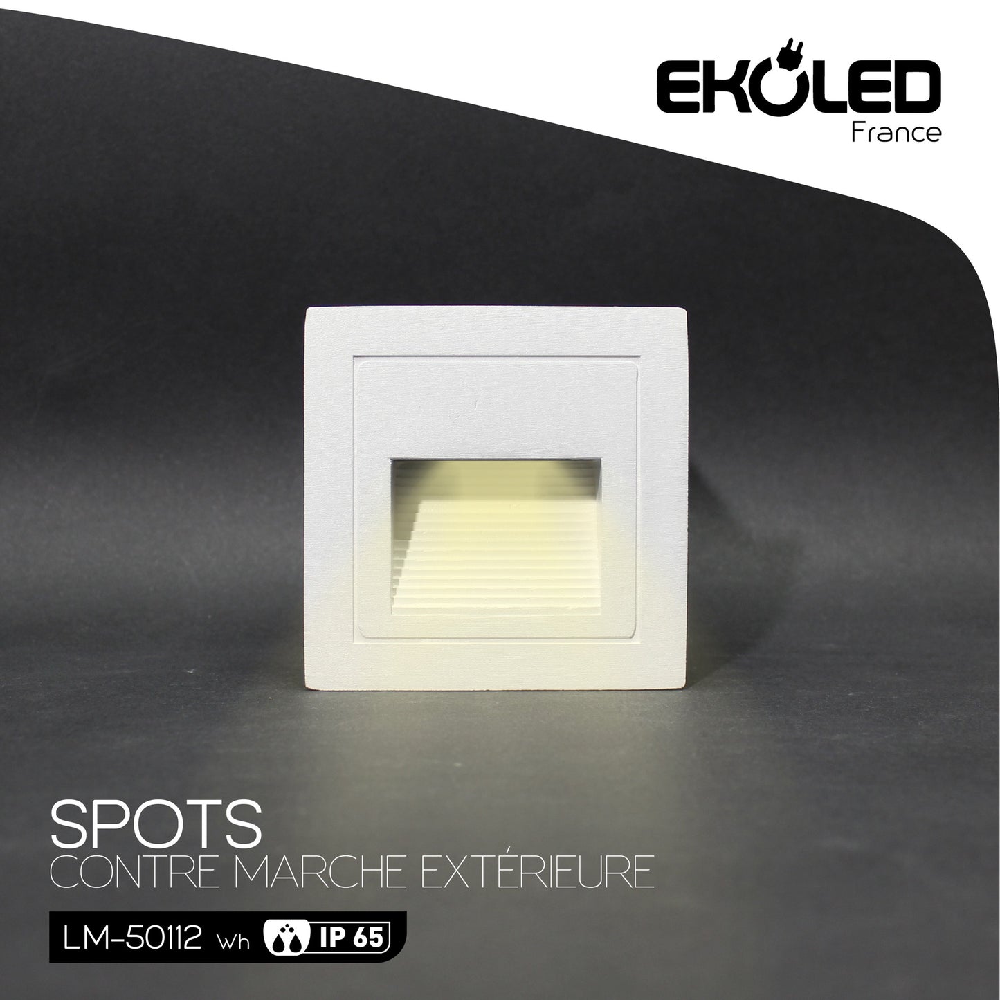 LM50112 STEP LIGHT EKOLED SMD 2W 3000K WHITE 220V 50000H