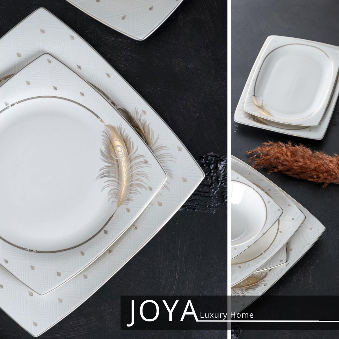 JOYA SERENA porcelaine fine service de table 12 personnes 60 pièces. 86861145087341