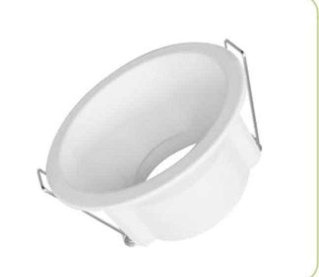 Support de Spot Rond indirect Blanc LUMIN L1009
