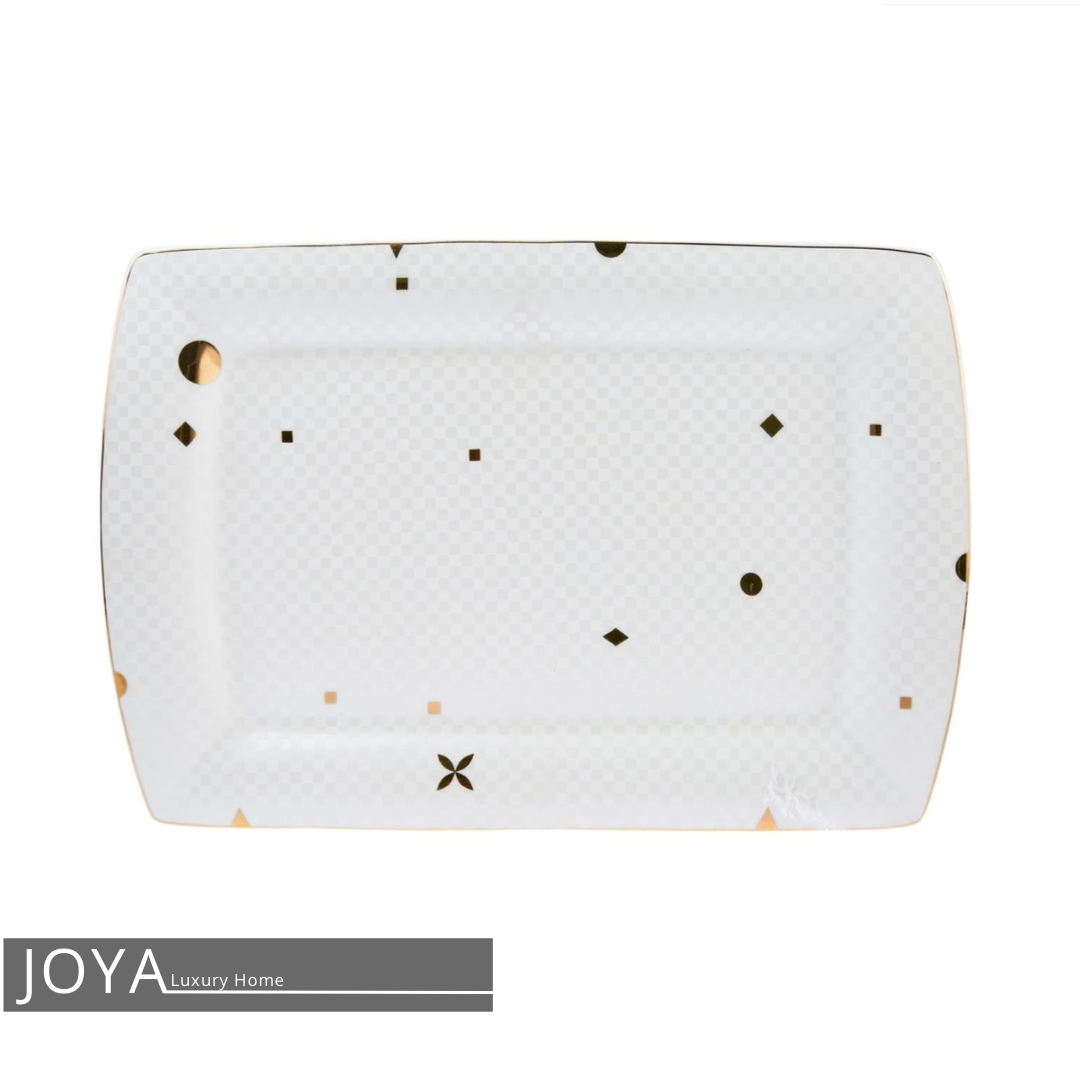 Lyria Porcelaine Perle Fine Service de table en Perle 62 pièces pour 12 personnes.153.03.08.1626
