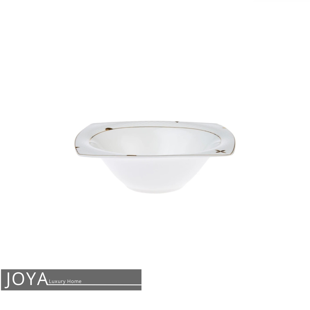 Lyria Porcelaine Perle Fine Service de table en Perle 62 pièces pour 12 personnes.153.03.08.1626