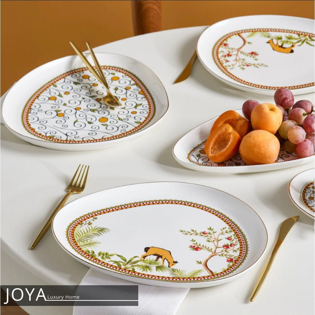 Arslantep Porcelaine Fine service petit déjeuner 32 pièces pour 6 personnes.153.03.08.5004