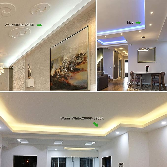 Ruban LED 220V 120 leds/m SMD2835 6500K LUMIN