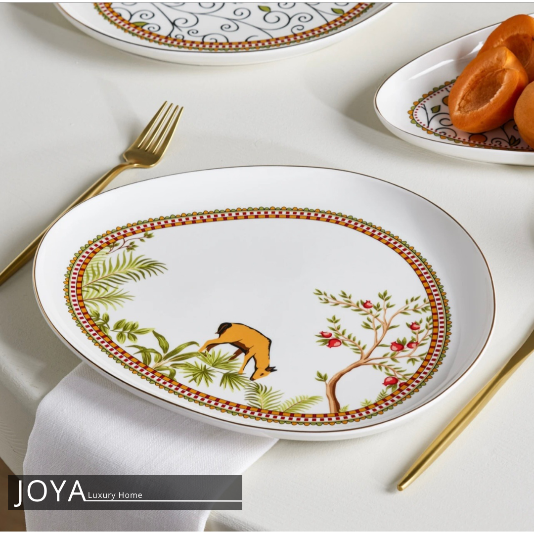 Arslantep Porcelaine Fine service petit déjeuner 32 pièces pour 6 personnes.153.03.08.5004