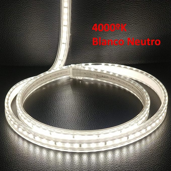 RUBAN LED EKOLED 2835-120-6MM 220V 4000K