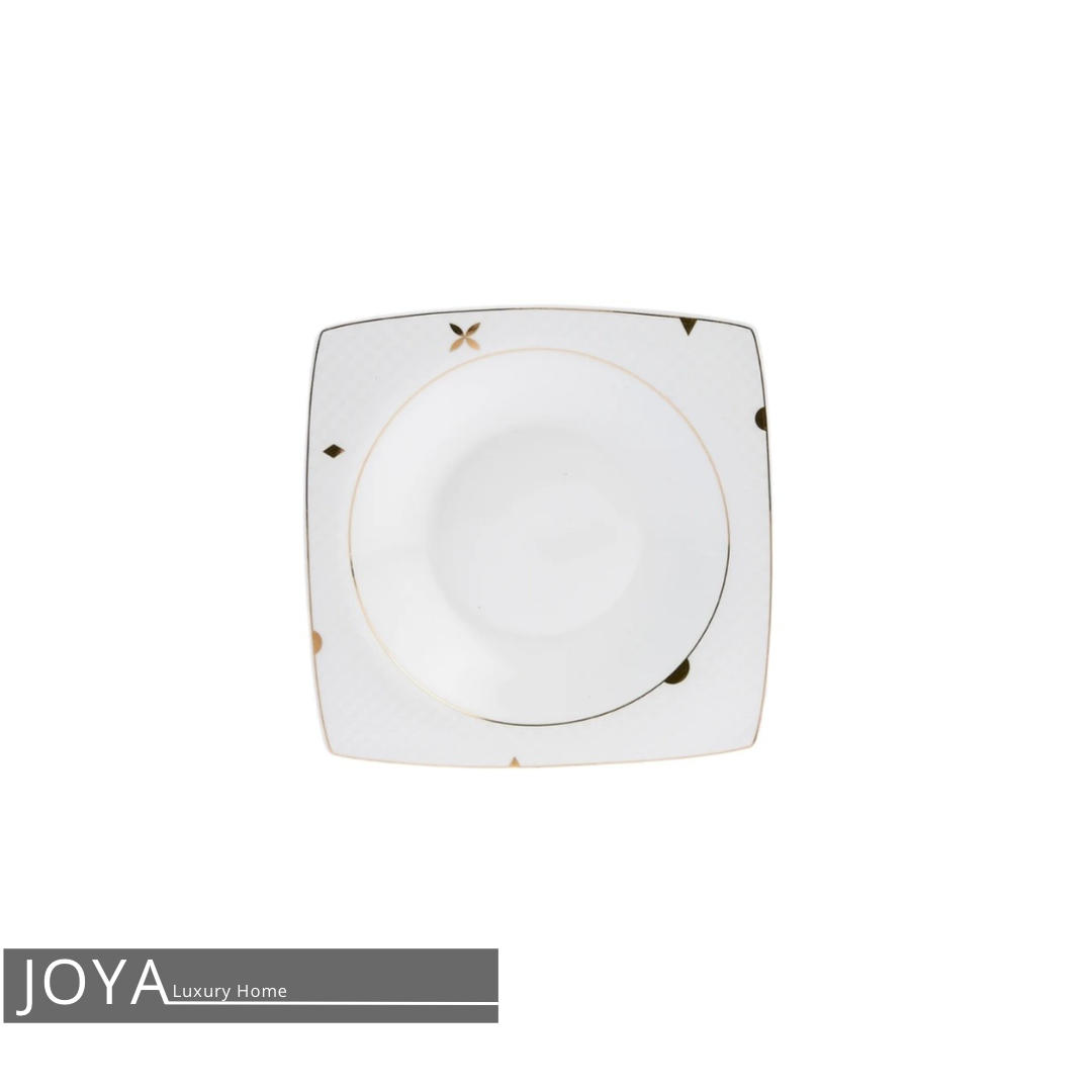 Lyria Porcelaine Perle Fine Service de table en Perle 62 pièces pour 12 personnes.153.03.08.1626