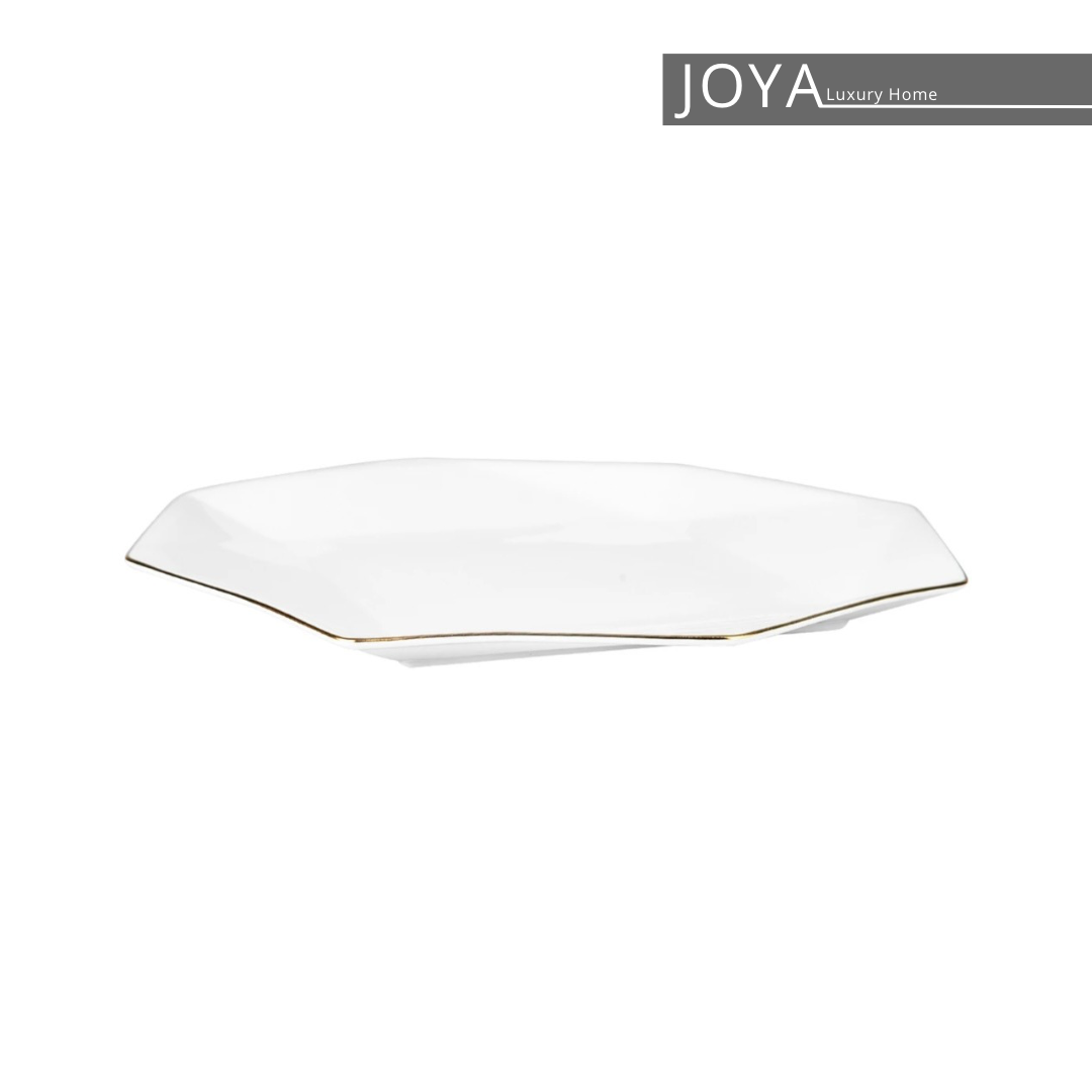 Quartz Gold Porcelaine Perle Extra Fine Service de table 62 pièces pour 12 personnes.153.03.08.0188