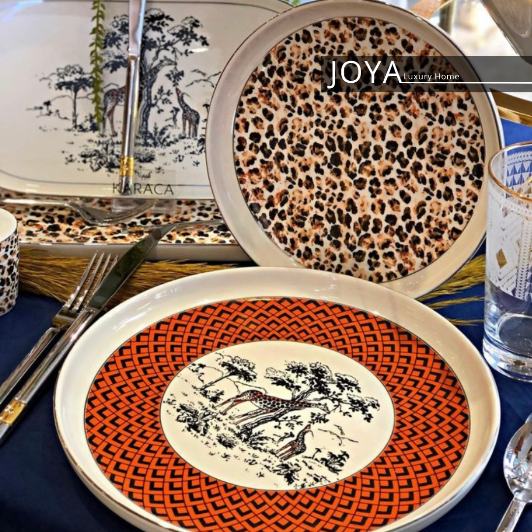 Safari New Bone Streamline Porcelaine Fine Service de table 59 pièces pour 12 personnes 153.03.08.2702