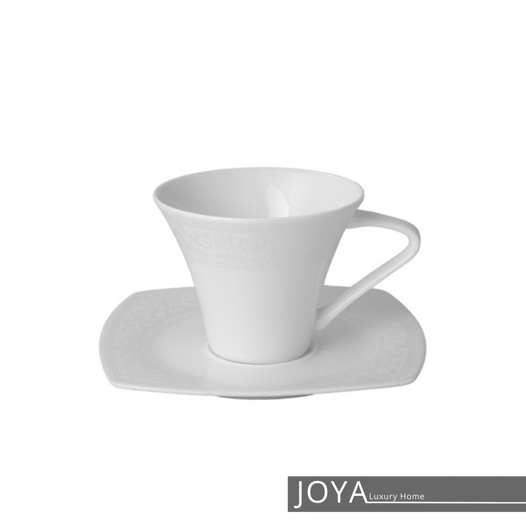 Roma Porcelaine Perle Fine service petit-déjeuner 26 pièces pour 6 personnes.153.03.08.0183