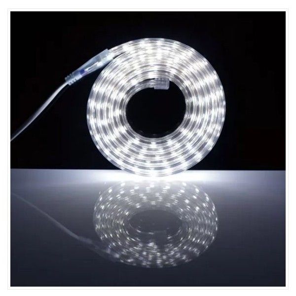 RUBAN LED EKOLED 5050-60-8MM- 220V 6500K
