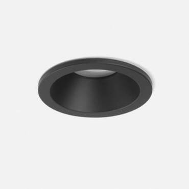 SUPPORT DE SPOT ÉTANCHE ROND EKOLED NOIR IP65 POUR AMPOULE LED MR16 / GU10 / 220V / 12V 6261