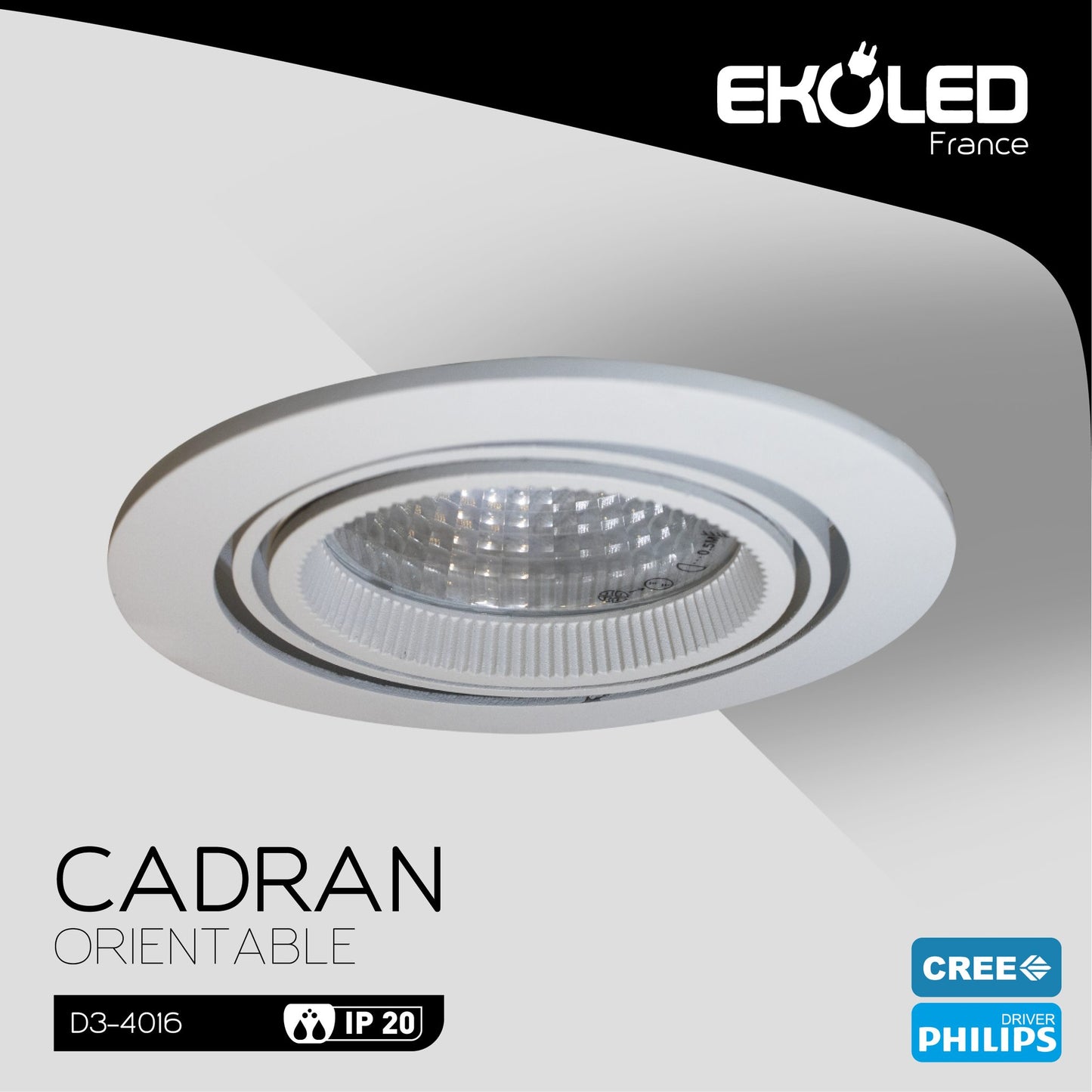 SPOT ROND ORIENTABLE 35W D3-4016