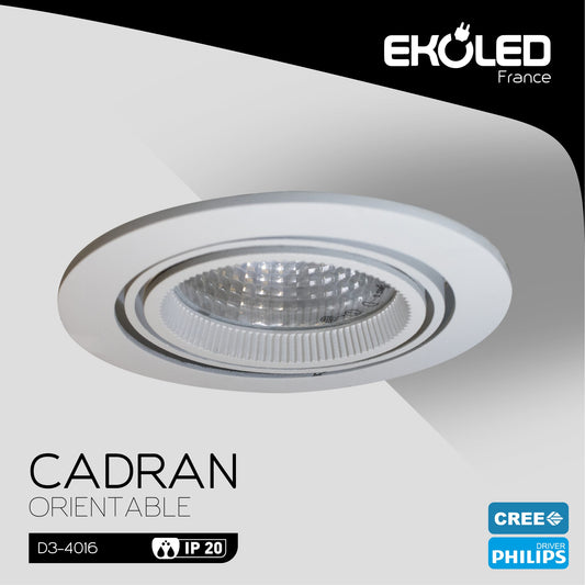 SPOT ROND ORIENTABLE 35W D3-4016