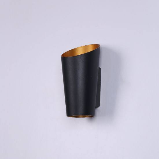 Applique 10W 3000K black+gold 95*190*110 LUMIN LWL25