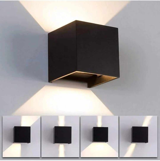 Applique 10W 3000K sandy black 100*100*100 LUMIN LWL33