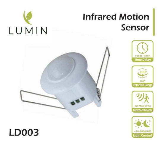 Detecteur de mouvement MINI Encastrable LUMIN LD003